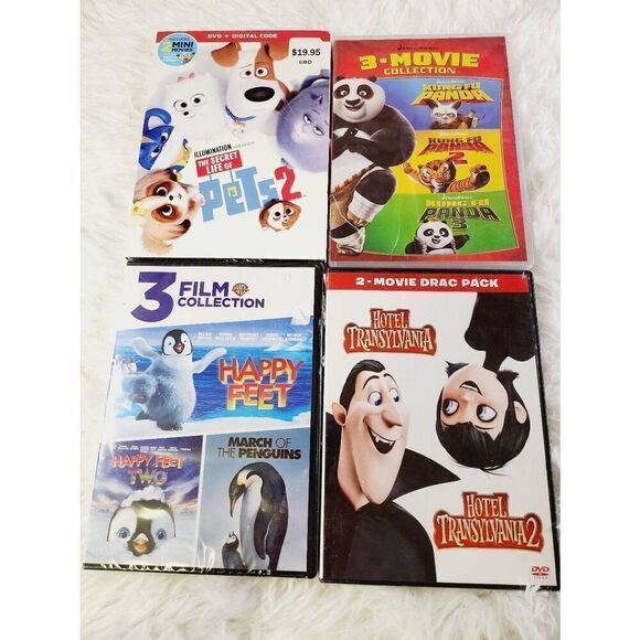 Family Children Movie Lot DVD New and Sealed - Picture 1 of 2